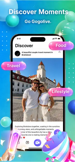 GOGOLIVE Video–Go Live, Chat screenshot 4