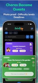 PointUp: Kids Chore Tracker screenshot