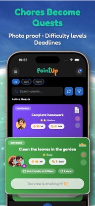 PointUp: Kids Chore Tracker screenshot 2