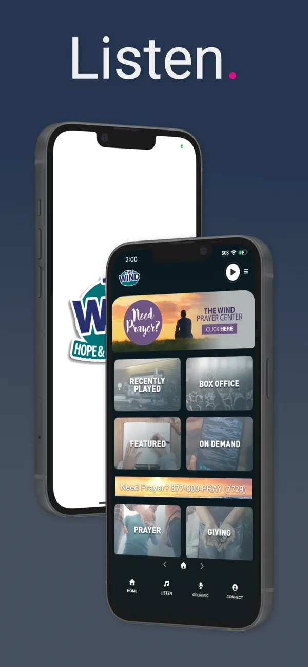 Screenshot #1 pour The Wind Radio