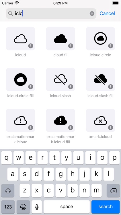SF Symbols Reference