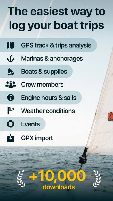 Boating Logbook: Skipper Screenshot