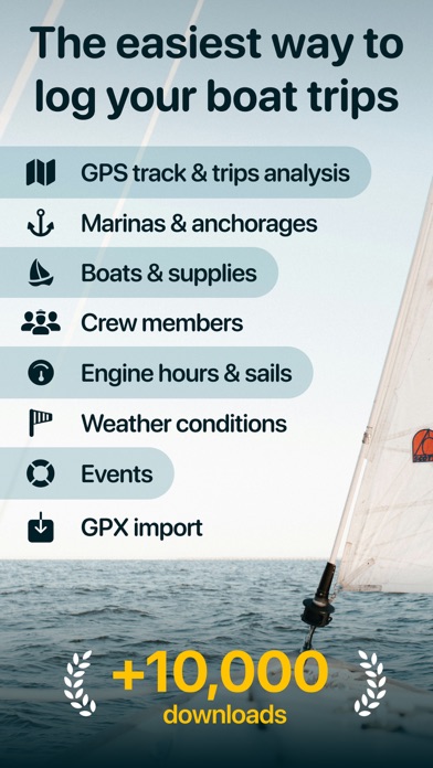 Boat Log Book, Ship's Logbook Screenshot 1 - AppWisp.com Boat Log Book, Ship's Logbook Screenshot 1 - AppWisp.com