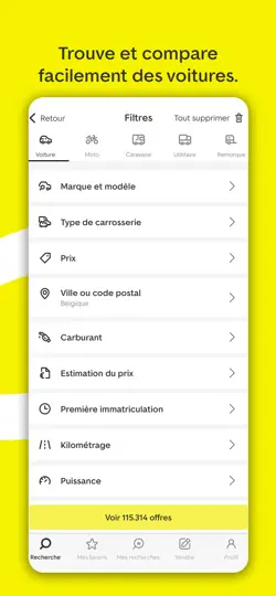 Capture d'écran de AutoScout24: Achat De Voiture sur iPhone 3