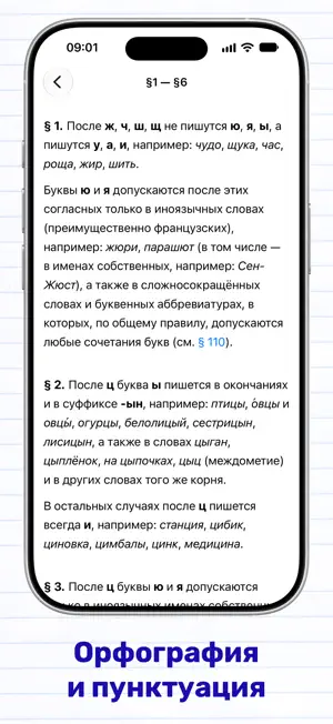Правила русского языка + screenshot 2