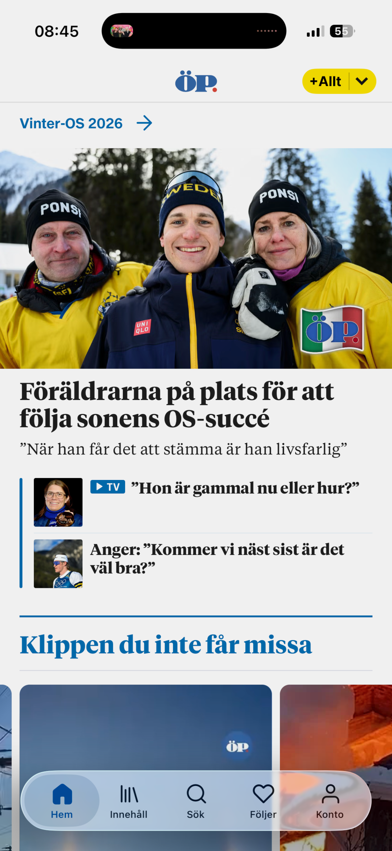 ÖP Nyhetsapp screenshot 3