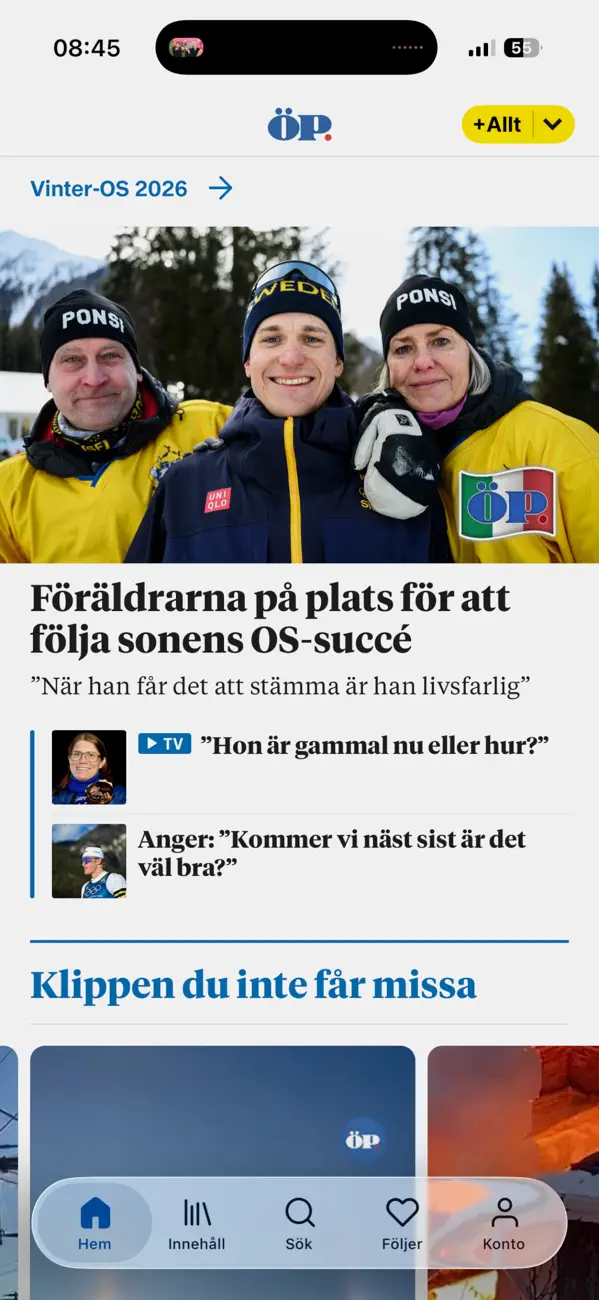 Screenshot #3 pour ÖP Nyhetsapp