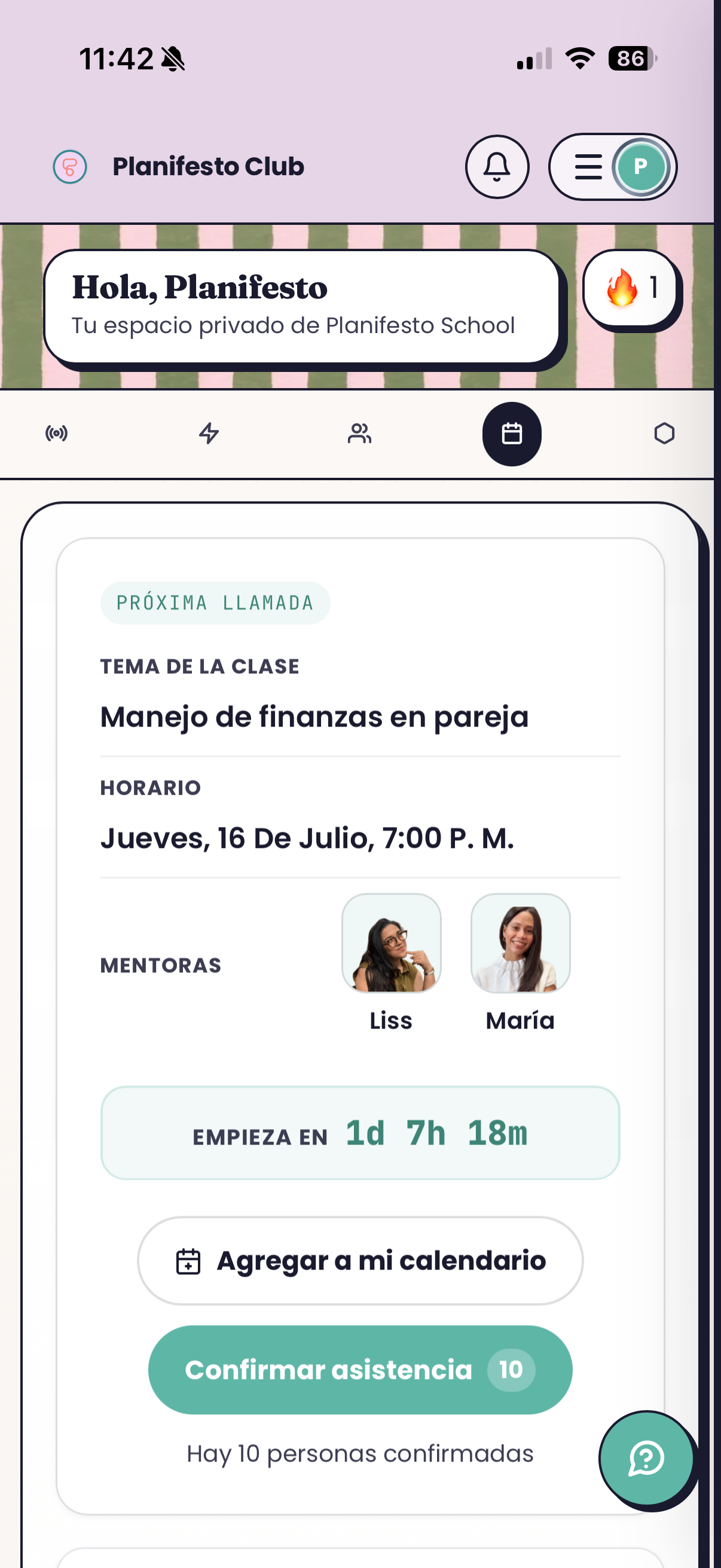 PlaniClub screenshot 2