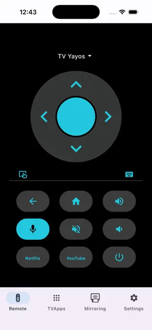 Zapp Remote for Android TV screenshot 1