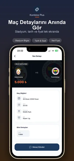 KombinePlus: Maç Bileti Al-Sat screenshot 4