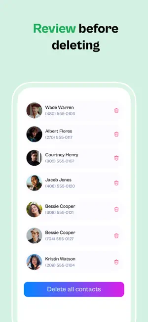 Contact Cleaner: Delete, Merge screenshot 3
