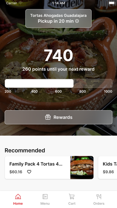 Screenshot 1 of Tortas Ahogadas Guadalajara App