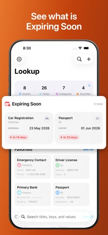 Lookup - Personal Data Wallet Screenshot 3 of 10