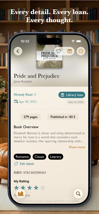 Pinakes - Book Reading Tracker Screenshot 2 of 6