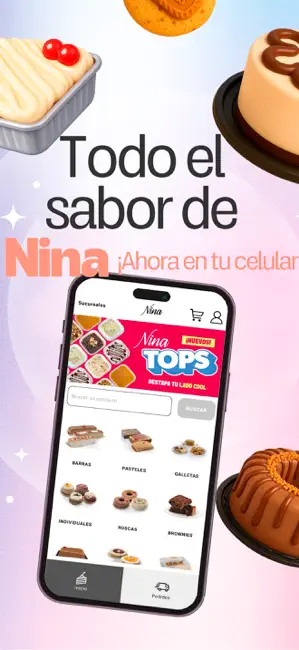 Nina Pastelería iPhone screenshot 1