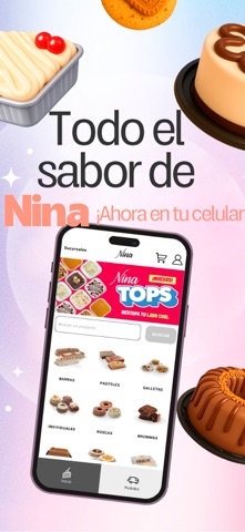 Nina Pastelería iPhone screenshot 1