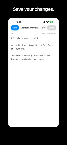 DirectEdit: Plain Text Editor screenshot 5