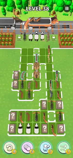 Safari Animal Jam Match Puzzle screenshot 2