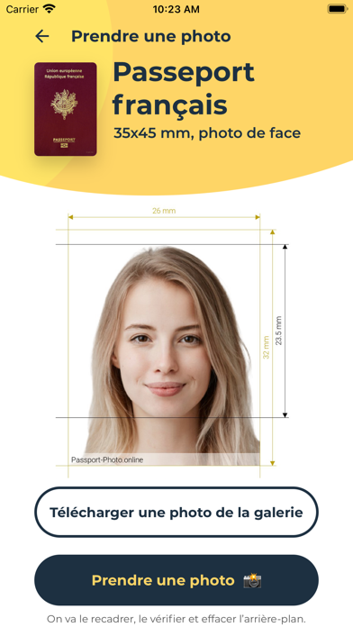 Screenshot #2 pour Photo identité - PhotoAiD