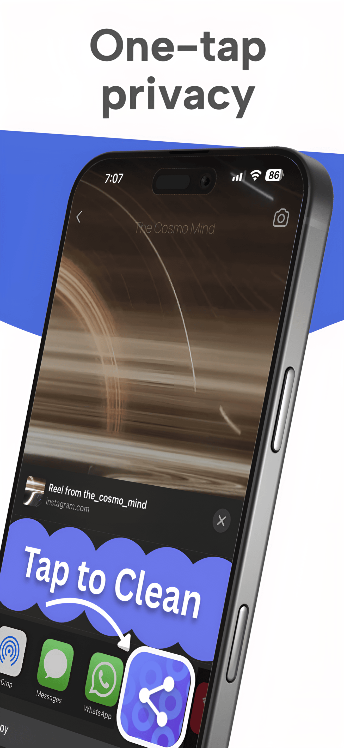 CleanSend: Share with Privacy screenshot 3