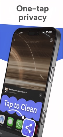 CleanSend: Share with Privacy screenshot