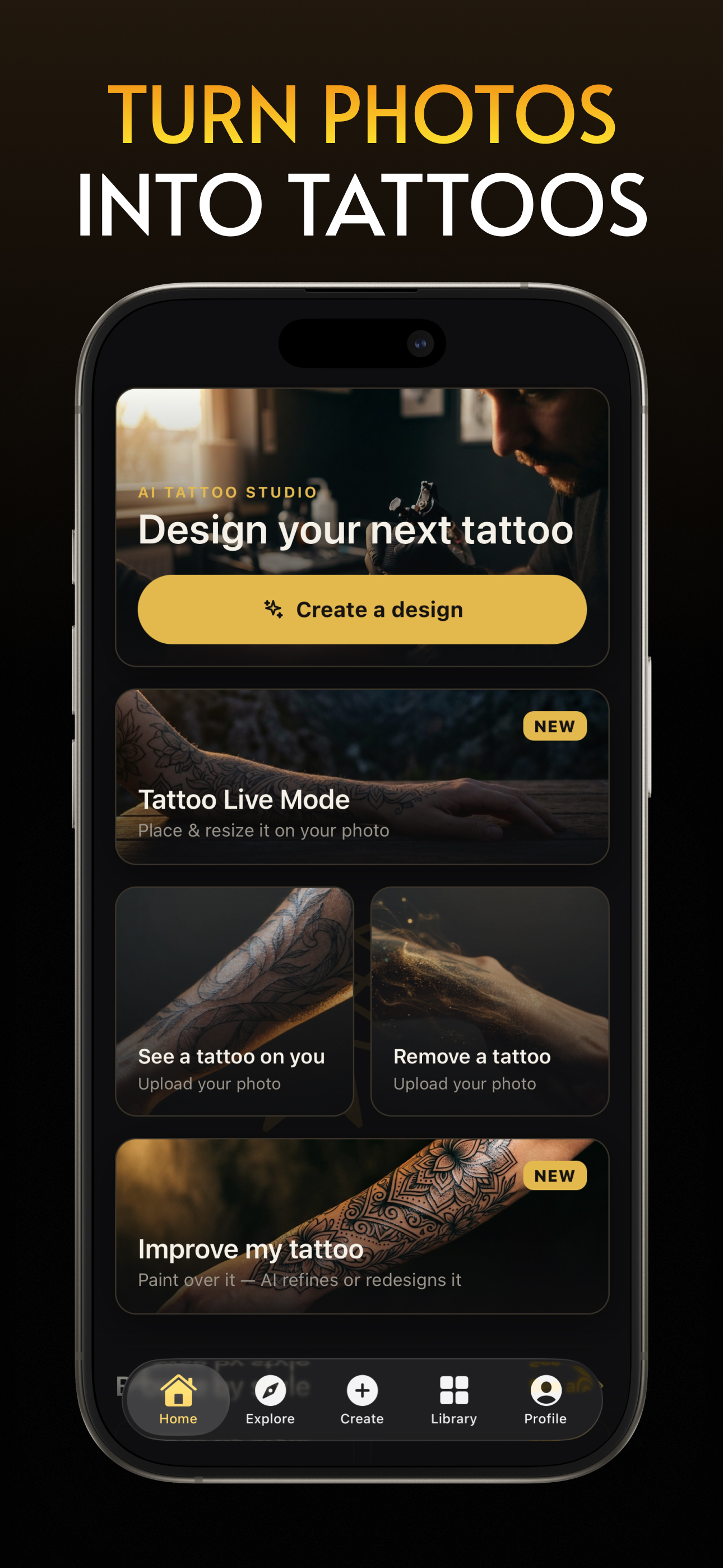 Tattoo AI | AI Tattoo Creator screenshot 2