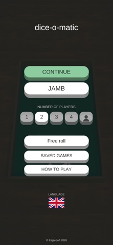 Jamb Dice Game: dice-o-matic screenshot 5