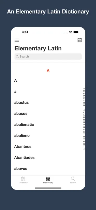 Latin Dictionary Lewis & Short screenshot 3 of 7