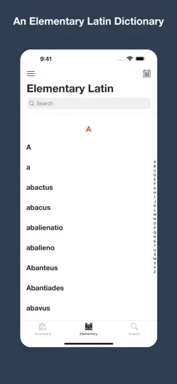 Screenshot von Latin Dictionary Lewis & Short auf dem iPhone 3