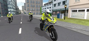 Police Motorbike Simulator 3D screenshot #5 for iPhone