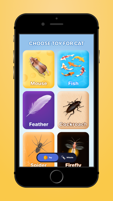 Cat alone: Fish game for cats Screenshot