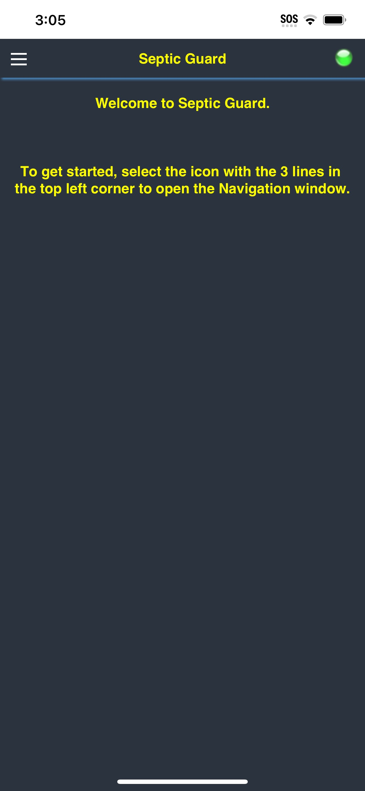 Septic Guard Client