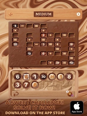 Choco Math iPad screenshot