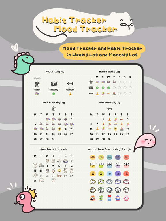 Bujo - Bullet Journal&Planner iPad screenshot 6 - Lifestyle app