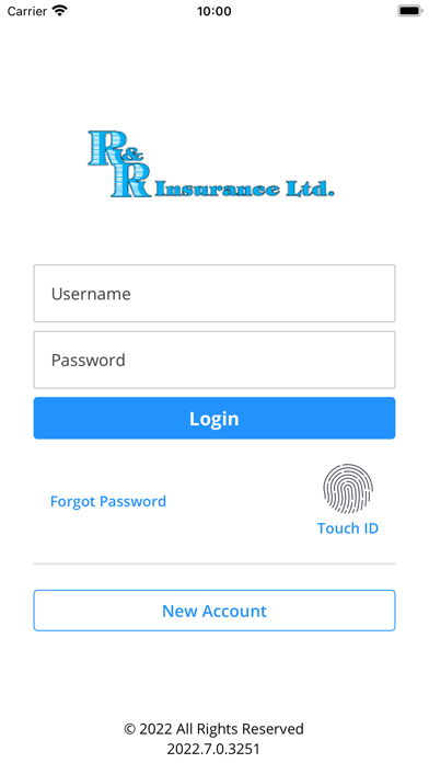 R & R Insurance Online Screenshot
