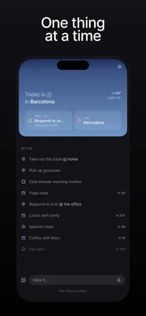 IntentOS – Context Aware Tasks screenshot 1