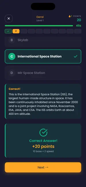 AstroQuiz Challenge screenshot 3