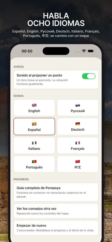 Tessera: audioguia de Pompeia screenshot 10 of 10