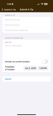 Shelby County Sheriff AL app screenshot 2