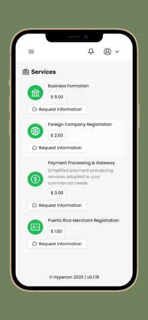 Hyperion Finance screenshot 2