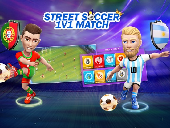 Street Soccer: Football Game iPad screenshot 4 - Games app