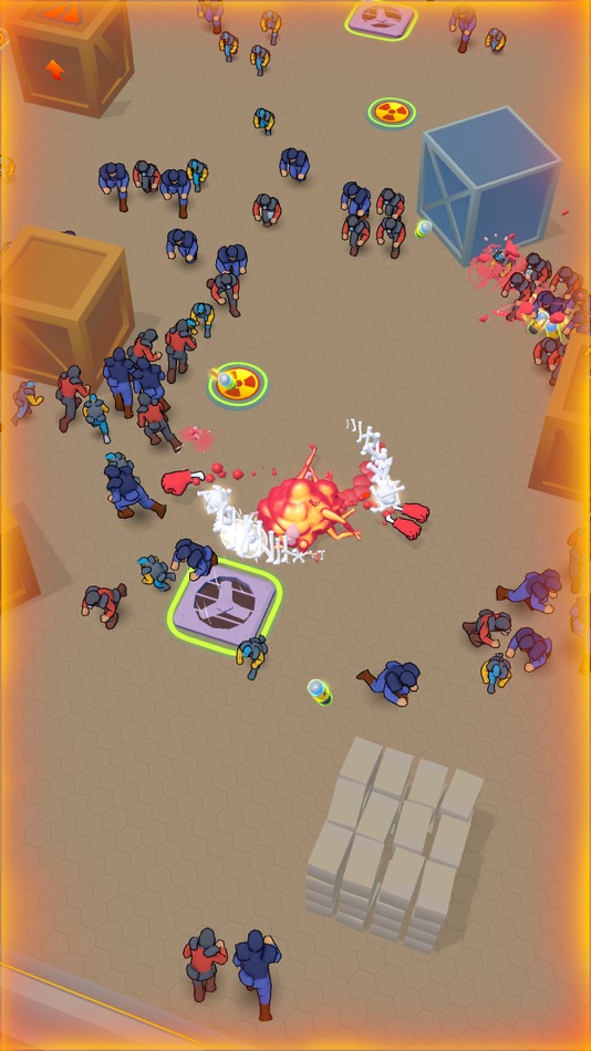 #2. Meat Blob (iOS) 由: Eugeniu Curcudel