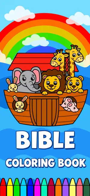 Bible Coloring Book for Kids screenshot 1