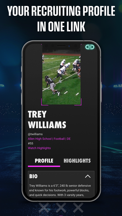 Warpstream – Sports Highlights iPhone screenshot 1 - Sports app