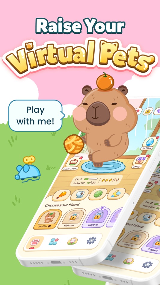 #1. Care Pet Game - Screen Widget (iOS) 由: LeoStudio Global