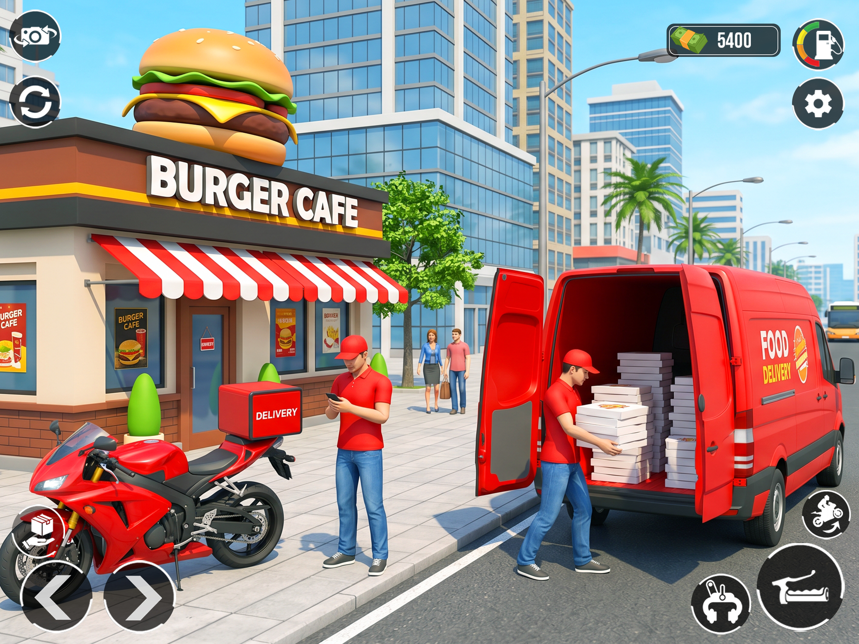 Urban Food Delivery 3D Game screenshot 11