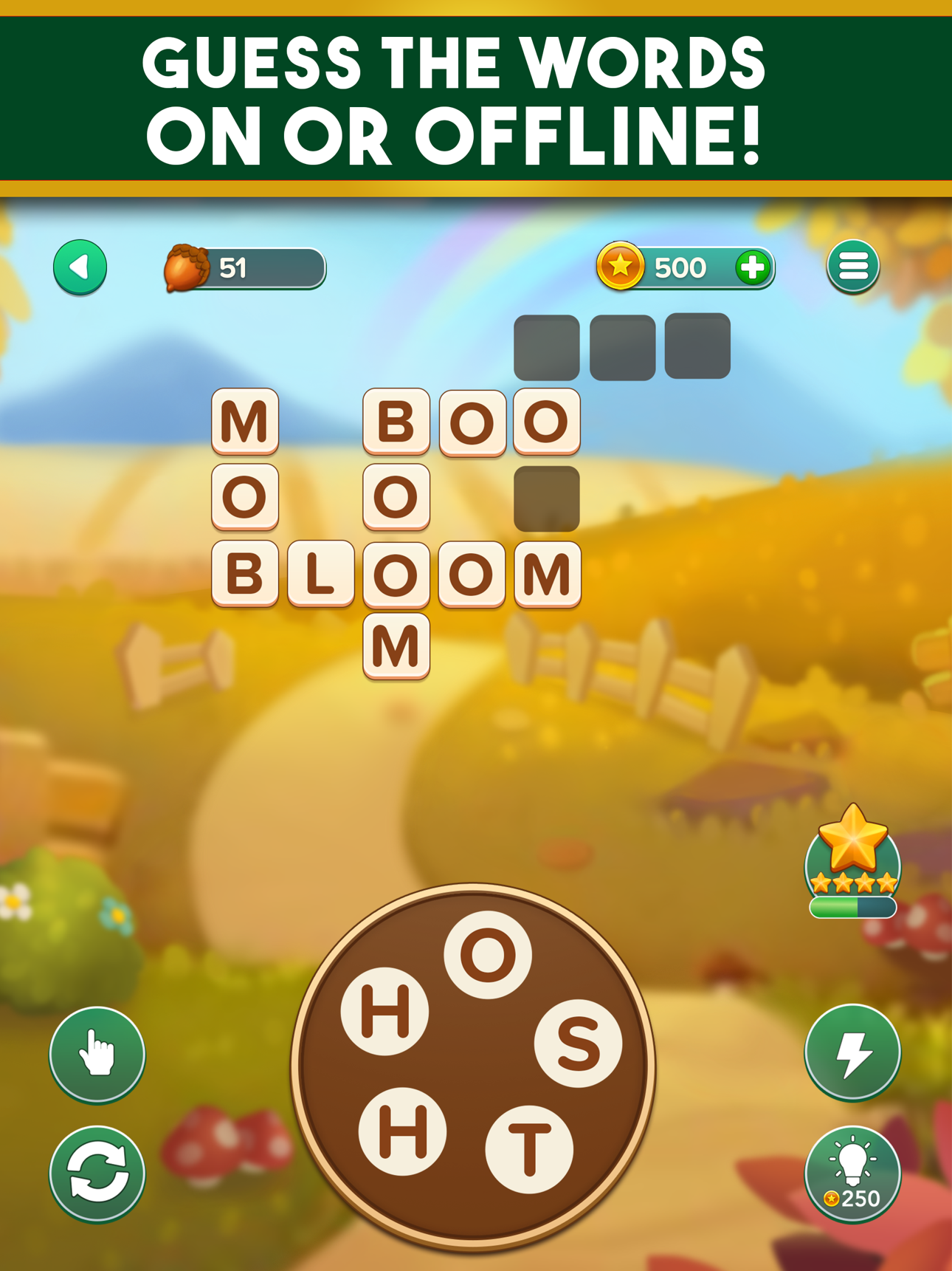 Word Nut Crossword Puzzle Game screenshot 4