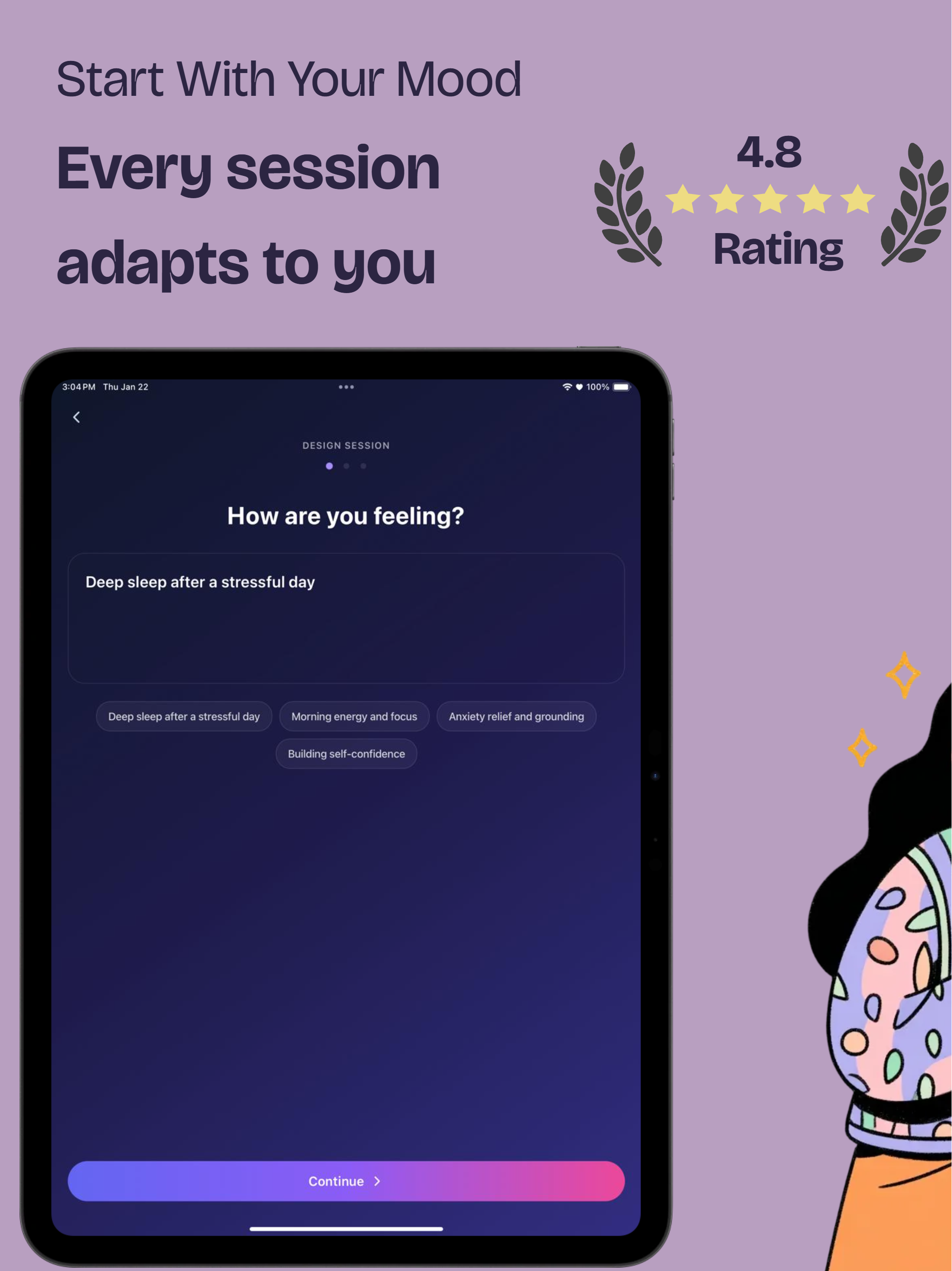 AI Meditation Myserenify screenshot 7