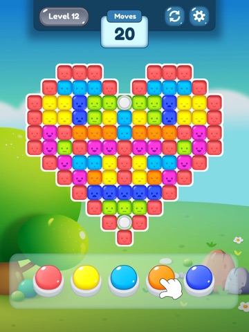 Waving Blocks iPad screenshot