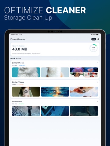 Phone Cleanup:Clean&Optimizer iPad screenshot 1